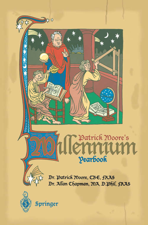 Book cover of Patrick Moore’s Millennium Yearbook: The View from AD 1001 (2000)