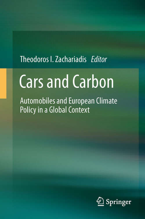 Book cover of Cars and Carbon: Automobiles and European Climate Policy in a Global Context (2012)