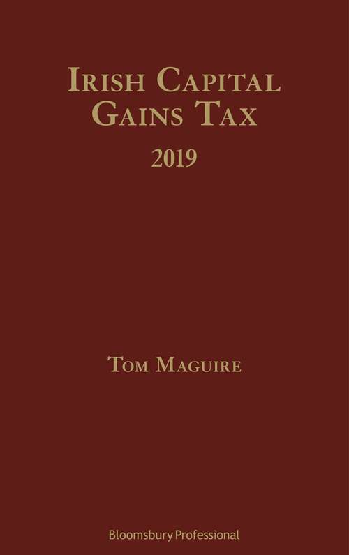 Book cover of Irish Capital Gains Tax 2019