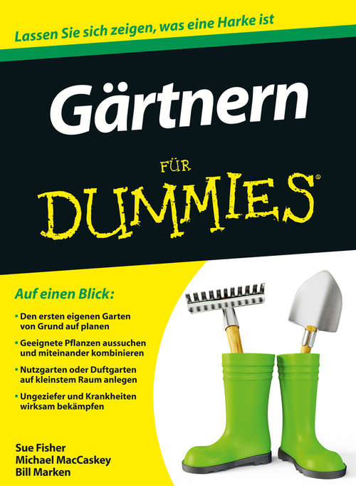 Book cover of Gärtnern für Dummies (Für Dummies)