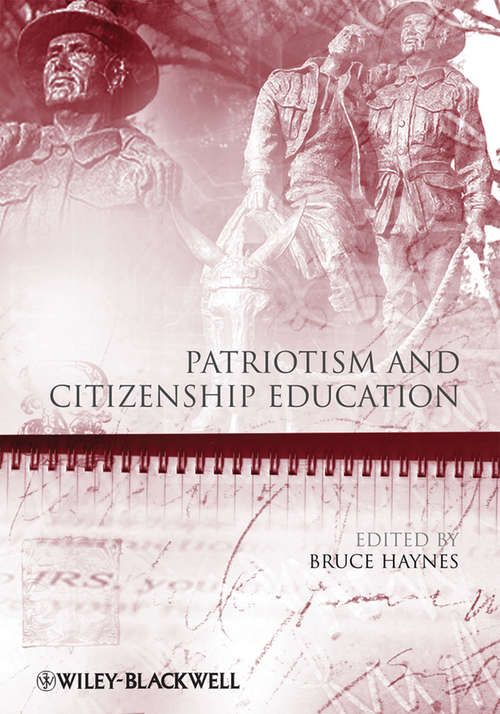 Book cover of Patriotism and Citizenship Education