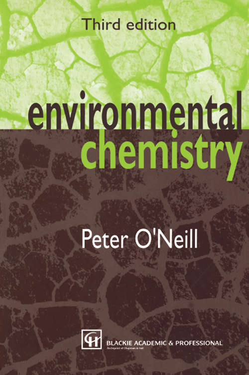 Book cover of Environmental Chemistry (3)