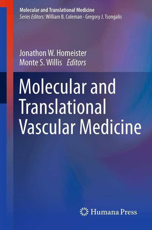 Book cover of Molecular and Translational Vascular Medicine (2012) (Molecular and Translational Medicine)