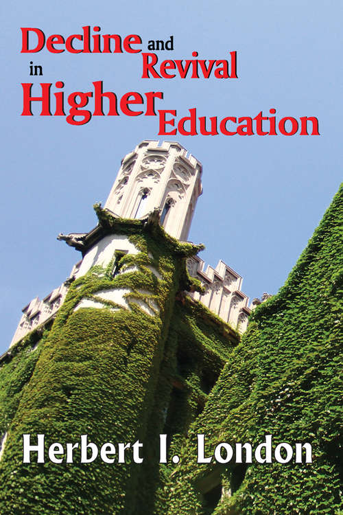 Book cover of Decline and Revival in Higher Education