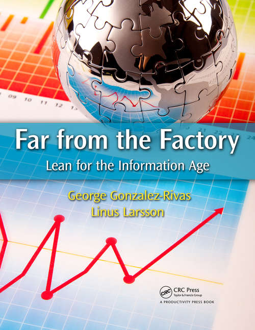 Book cover of Far from the Factory: Lean for the Information Age