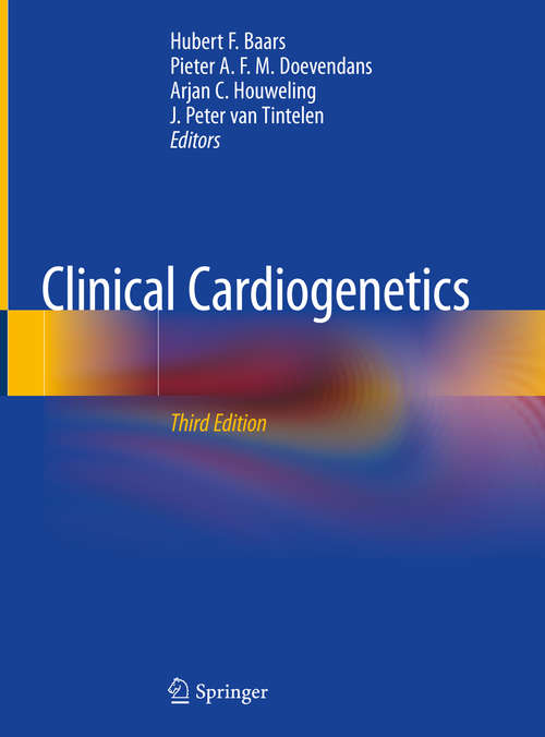 Book cover of Clinical Cardiogenetics (3rd ed. 2020)