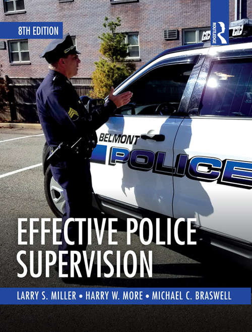 Book cover of Effective Police Supervision