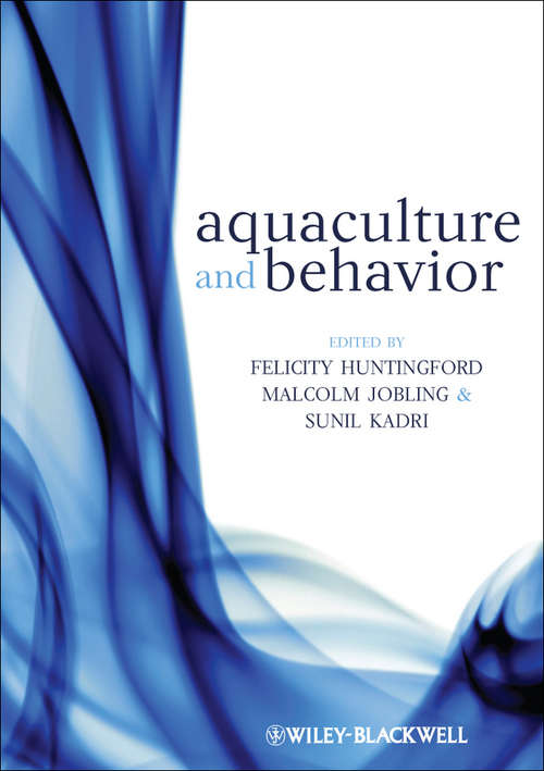 Book cover of Aquaculture and Behavior