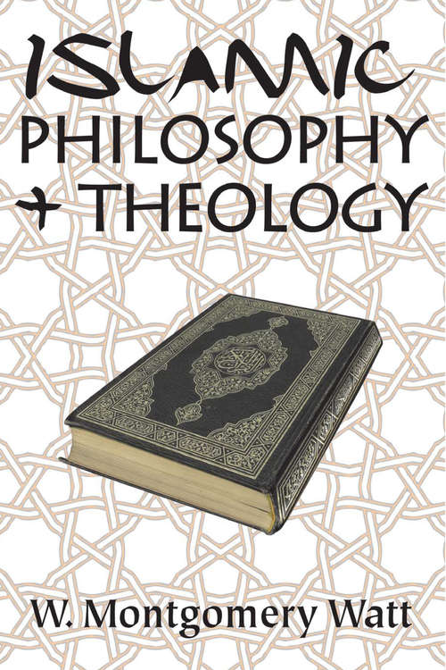 Book cover of Islamic Philosophy and Theology