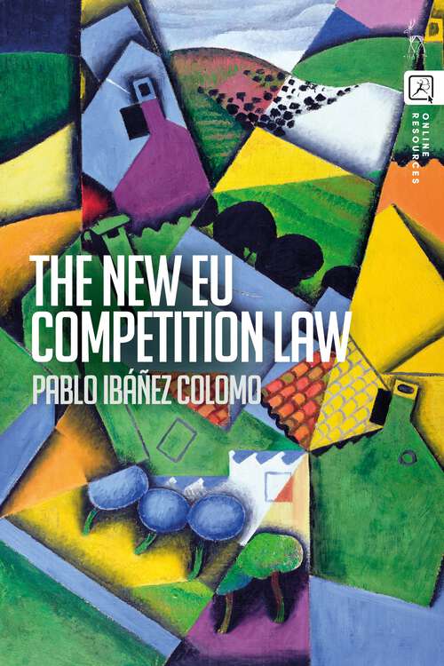 Book cover of The New EU Competition Law