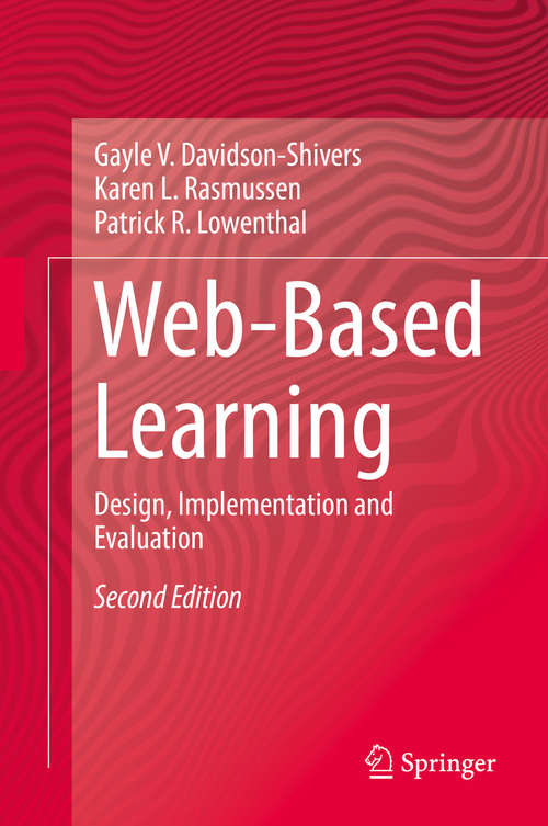 Book cover of Web-Based Learning: Design, Implementation and Evaluation
