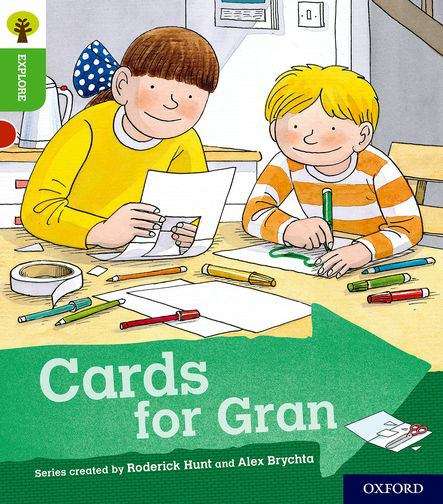 Book cover of Explore with Biff, Chip and Kipper, Level 2: Cards for Gran (PDF)