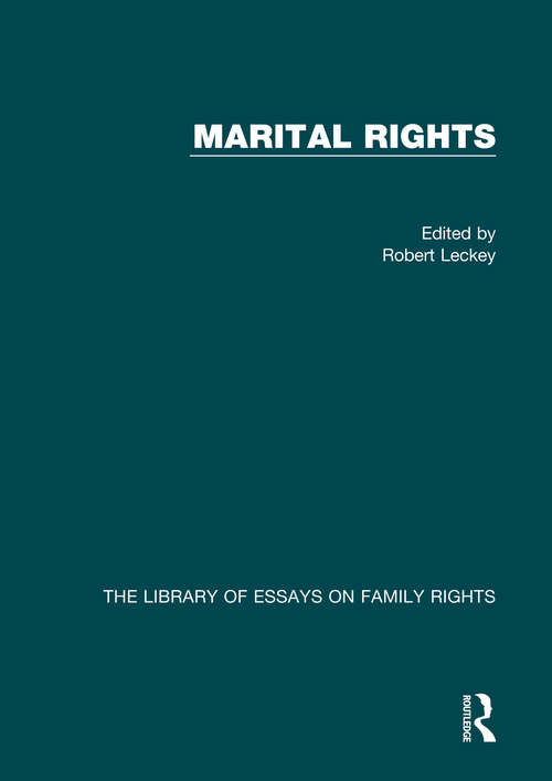 Book cover of Marital Rights