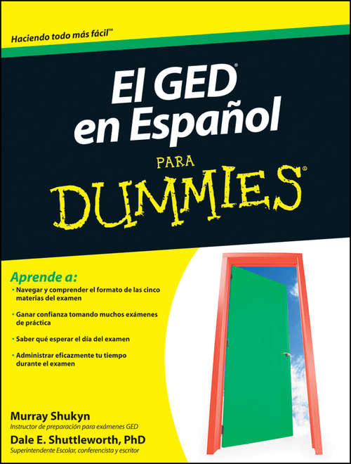 Book cover of El GED en Espanol Para Dummies