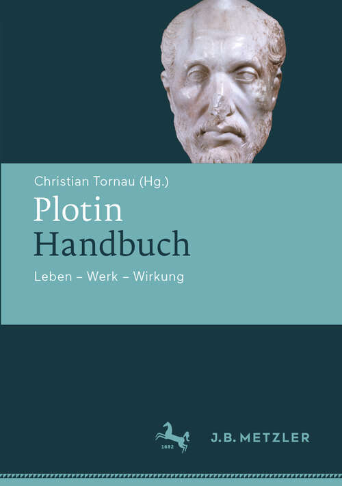 Book cover of Plotin-Handbuch: Leben – Werk – Wirkung (2024)