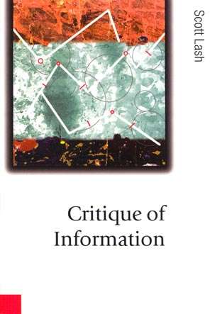 Book cover of Critique of Information (PDF)