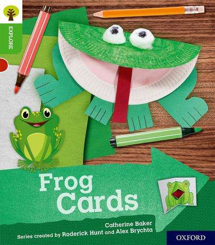Book cover of Explore with Biff, Chip and Kipper, Level 2: Frog Cards (PDF)