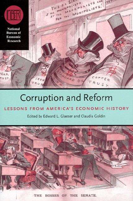 Book cover of Corruption and Reform: Lessons from America's Economic History (National Bureau of Economic Research Conference Report)