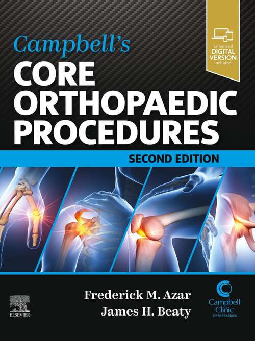 Book cover of Campbell's Core Orthopaedic Procedures E-Book (2)