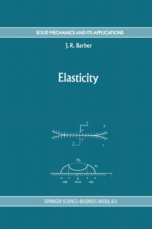 Book cover of Elasticity (1992) (Solid Mechanics and Its Applications #12)