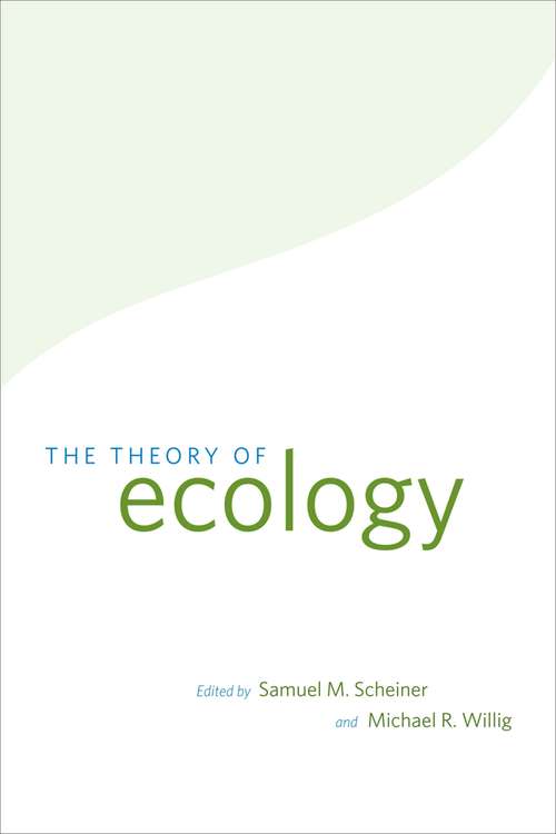 Book cover of The Theory of Ecology