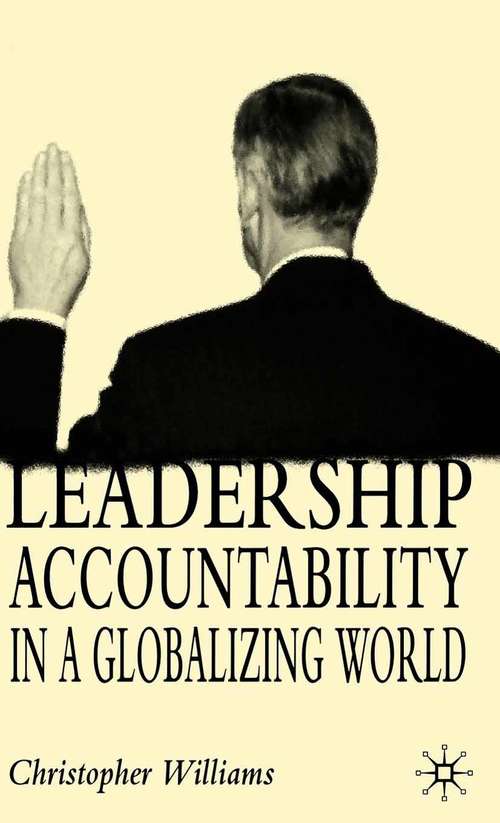 Book cover of Leadership Accountability in a Globalizing World (2006)