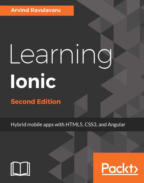 Book cover of Learning Ionic - Second Edition