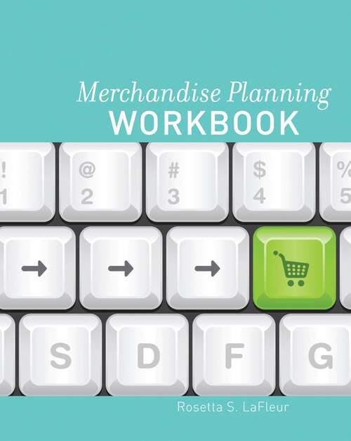 Book cover of Merchandise Planning Workbook: - with STUDIO