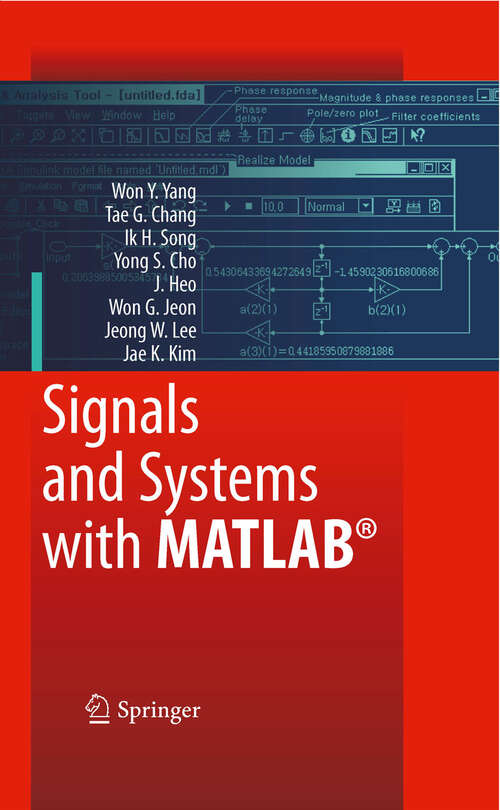 Book cover of Signals and Systems with MATLAB (2009)