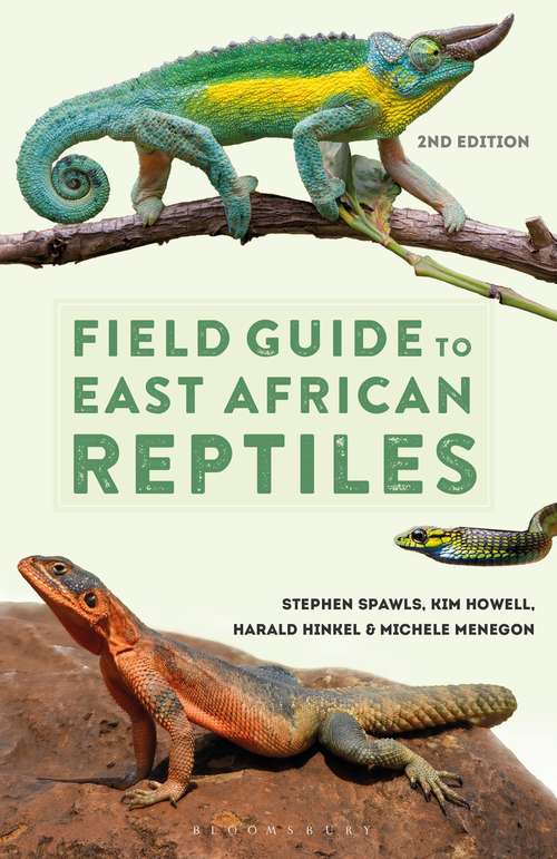 Book cover of Field Guide to East African Reptiles