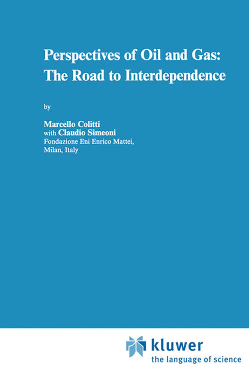 Book cover of Perspectives of Oil and Gas: The Road to Interdependence (1996)