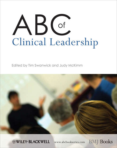 Book cover of ABC of Clinical Leadership (ABC Series #165)