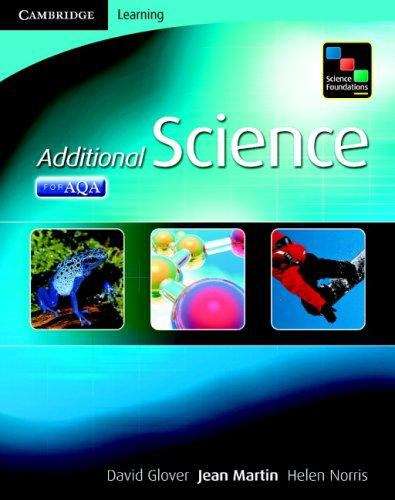 Book cover of Science Foundations: Additional Science Class Book (3rd edition) (PDF)