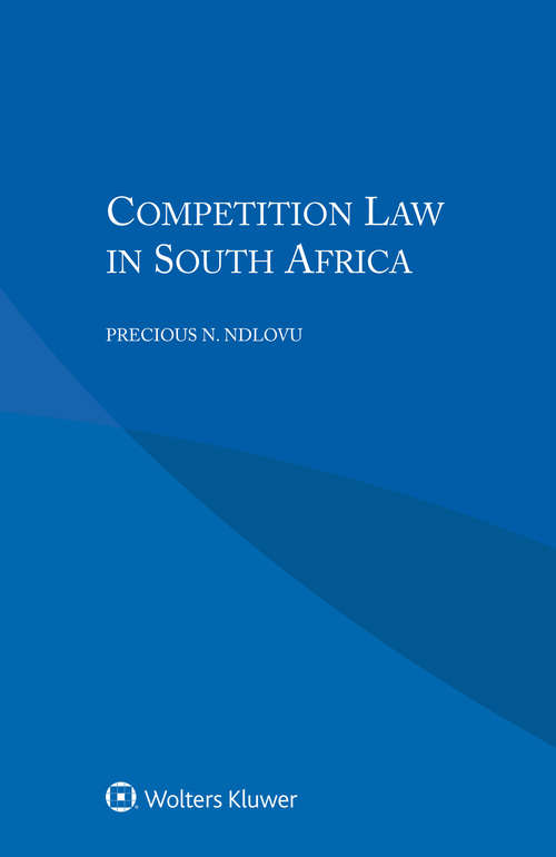 Book cover of Competition Law in South Africa