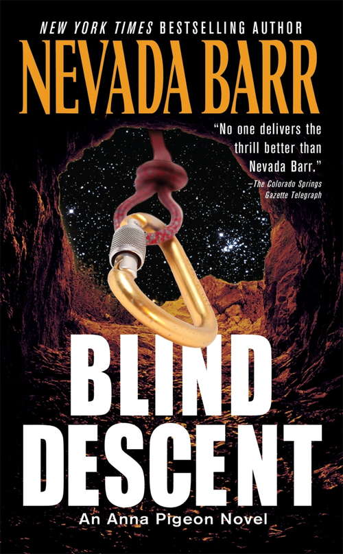 Book cover of Blind Descent: A gripping and suspenseful crime thriller (Anna Pigeon Mysteries: No. 6)