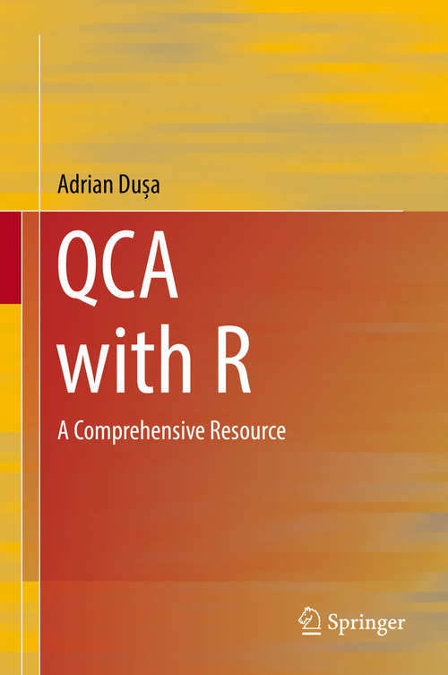 Book cover of QCA with R: A Comprehensive Resource