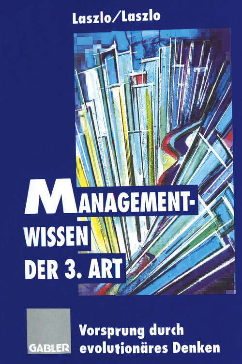 Book cover of Managementwissen der 3. Art: Vorsprung durch evolutionäres Denken (1997)