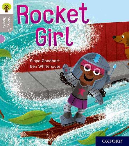 Book cover of Oxford Reading Tree Story Sparks: Rocket Girl (PDF)