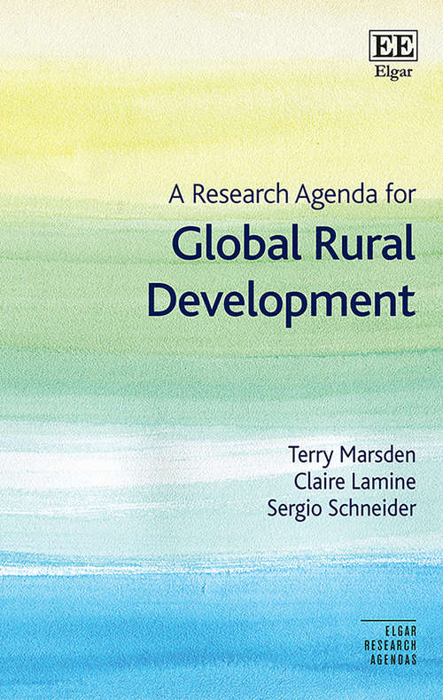 Book cover of A Research Agenda for Global Rural Development (Elgar Research Agendas)