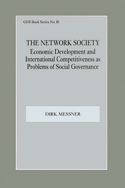 Book cover of The Network Society: Economic Development and International Competitveness as Problems of Social