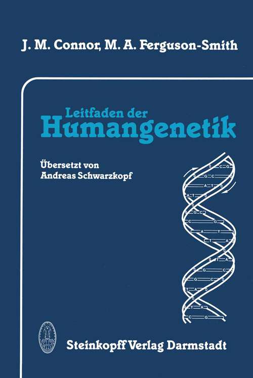 Book cover of Leitfaden der Humangenetik (1988)