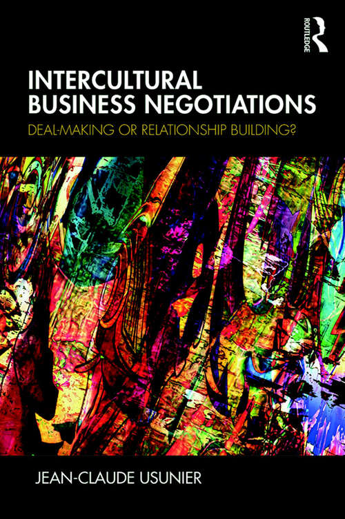 Book cover of Intercultural Business Negotiations: Deal-Making or Relationship Building