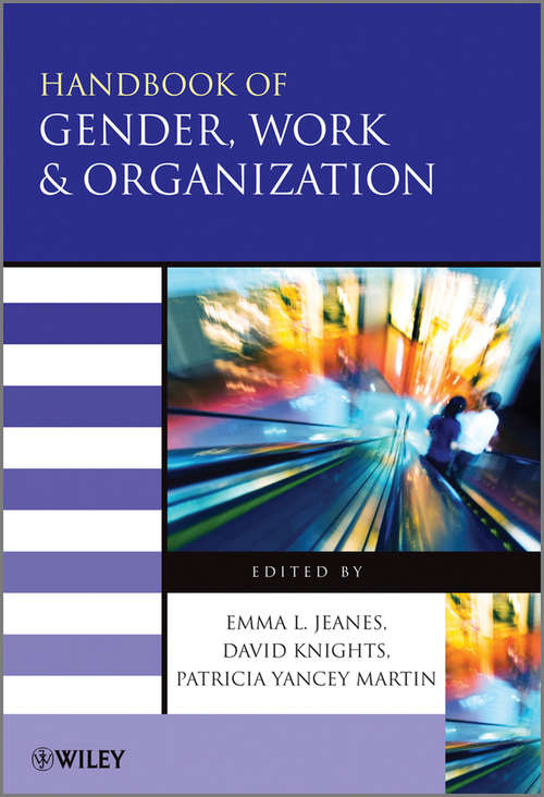 Book cover of Handbook of Gender, Work and Organization