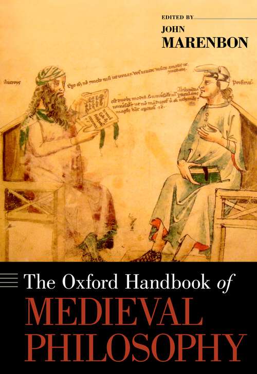 Book cover of The Oxford Handbook of Medieval Philosophy (Oxford Handbooks)