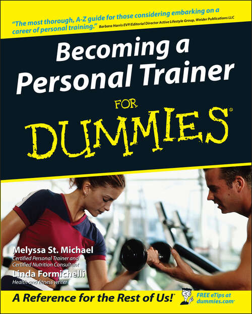 Book cover of Becoming a Personal Trainer For Dummies
