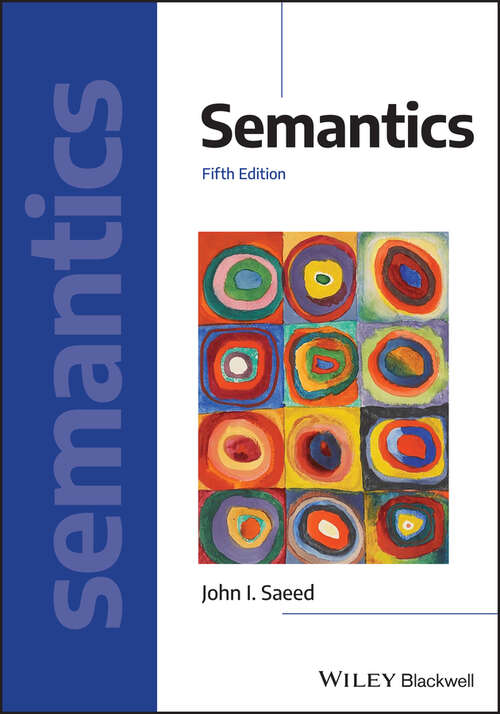 Book cover of Semantics (4) (Introducing Linguistics #25)