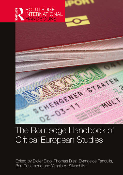 Book cover of The Routledge Handbook of Critical European Studies (Routledge International Handbooks)