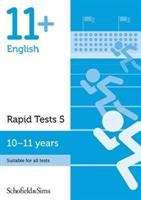 Book cover of 11+ English Rapid Tests 5 (PDF)
