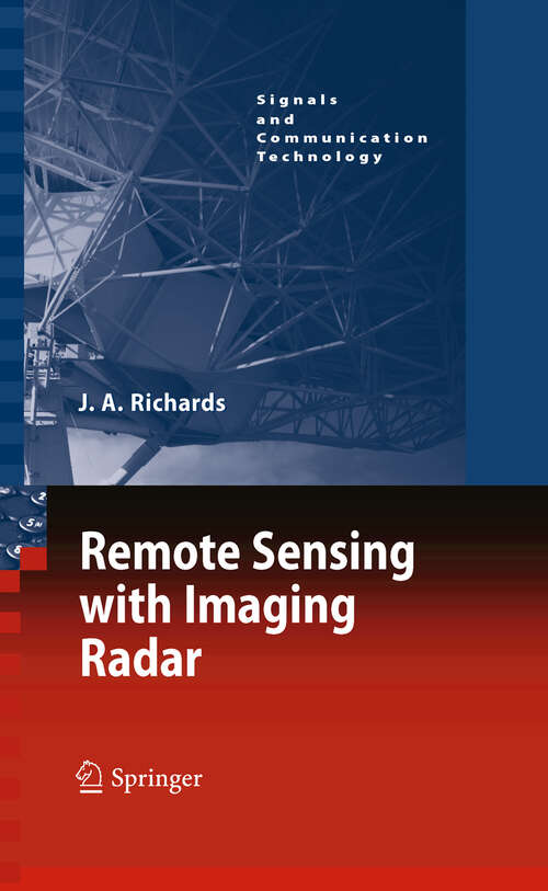 Book cover of Remote Sensing with Imaging Radar (2009) (Signals and Communication Technology)