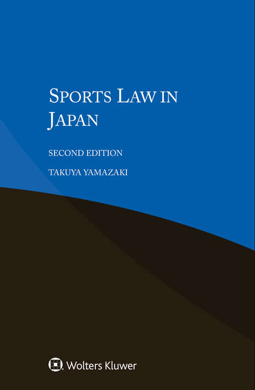 Book cover of Sports Law in Japan (2)